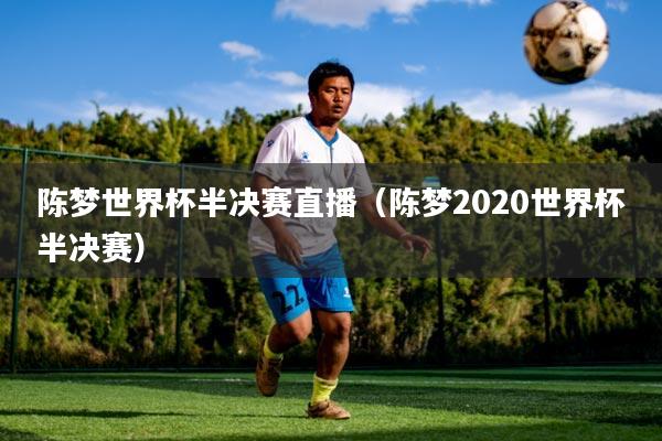 陈梦世界杯半决赛直播（陈梦2020世界杯半决赛）